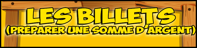 L'argent - les billets €