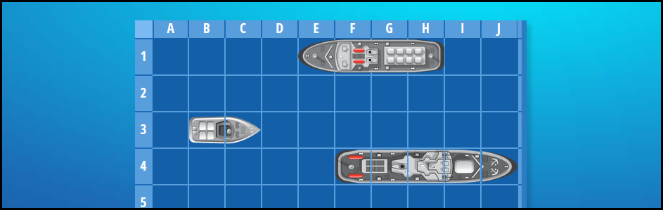 Les Coordonnées XY - Le jeu de la bataille navale