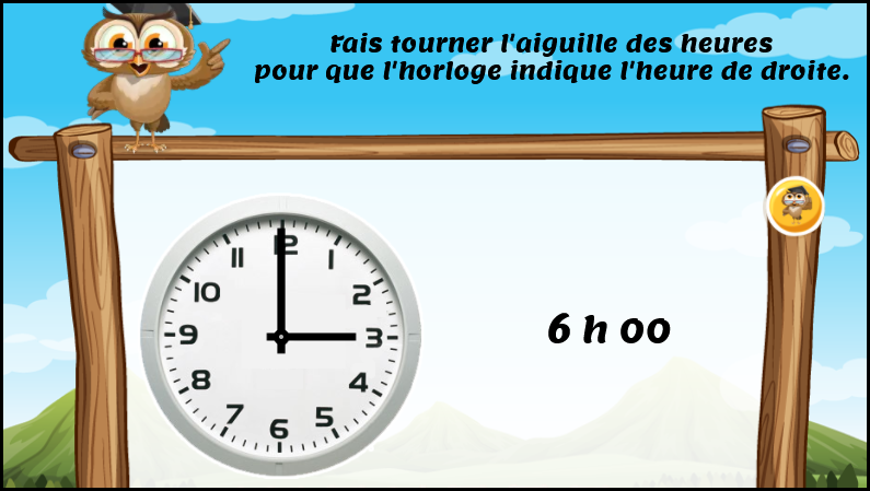 Problème - Lecture de l'heure