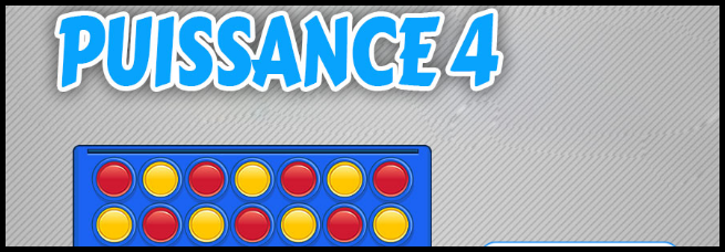 Jeu de société - Jeu du Puissance 4